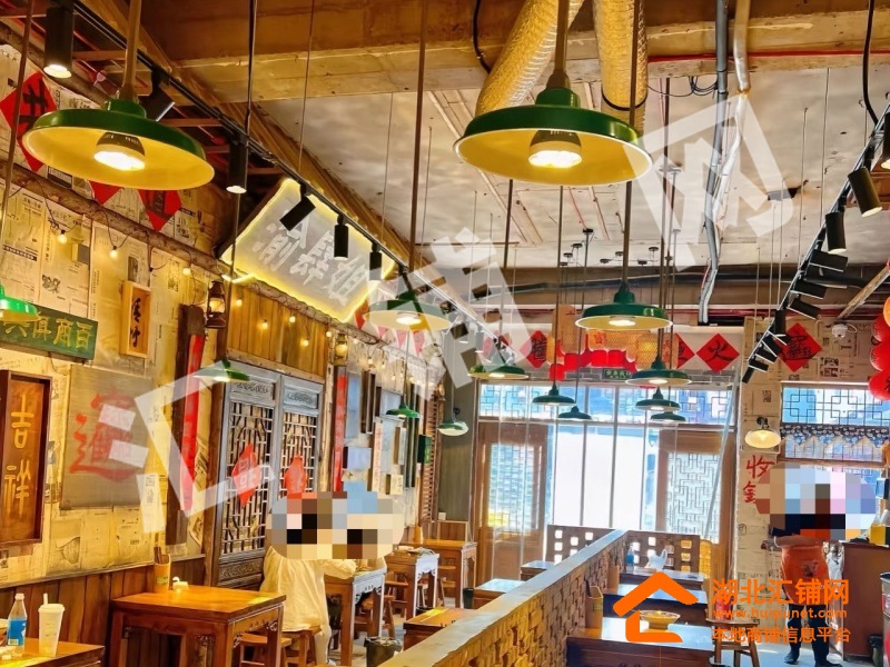 北京路临街310㎡精装餐饮店对外转让