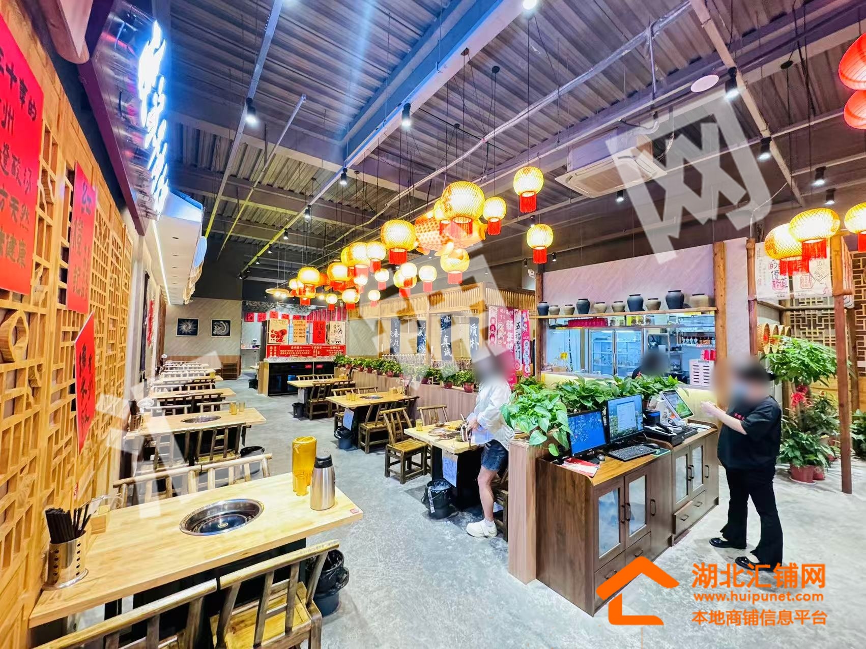 北京路临街310㎡精装餐饮店对外转让