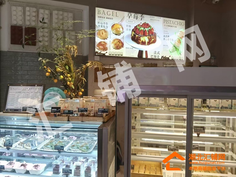 阳光栖谷临街40㎡精装烘焙店转让